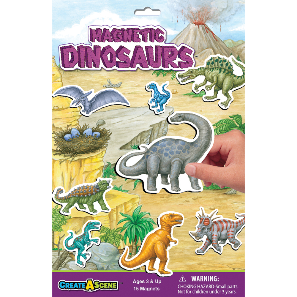 Create a Scene Magnetic Dinosaurs