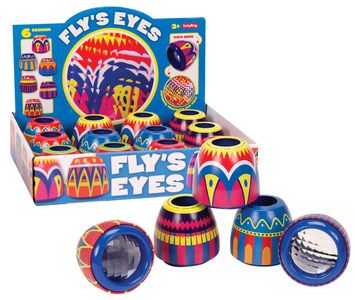TIN FLY'S EYE (ASSORTED COLOURS)