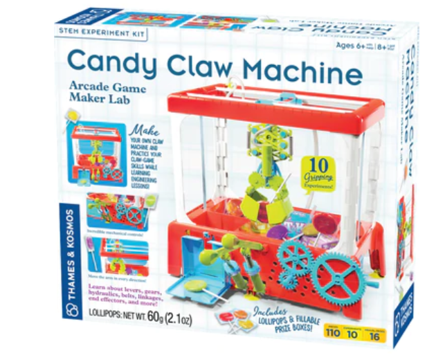 Candy Claw Machine Arcade Game Maker Lab – Hobby and Toy Central