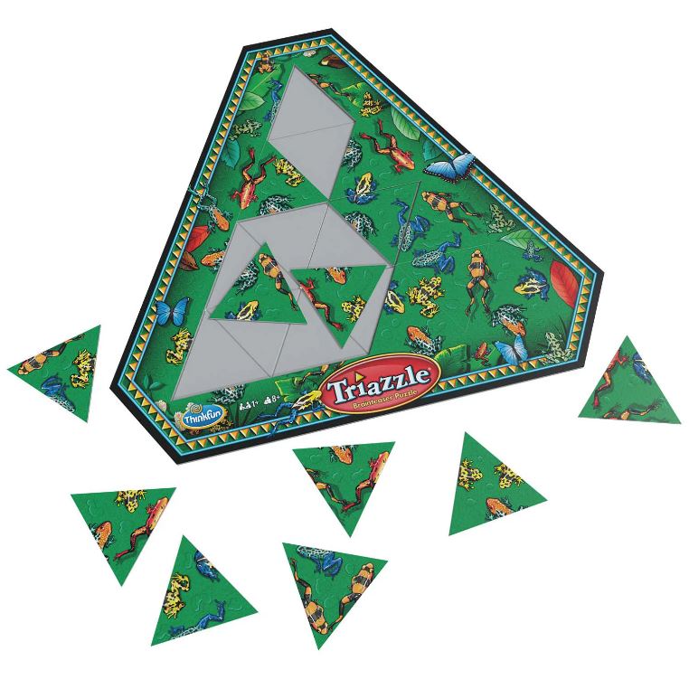 Frogs Triazzle Brainteaser Puzzle