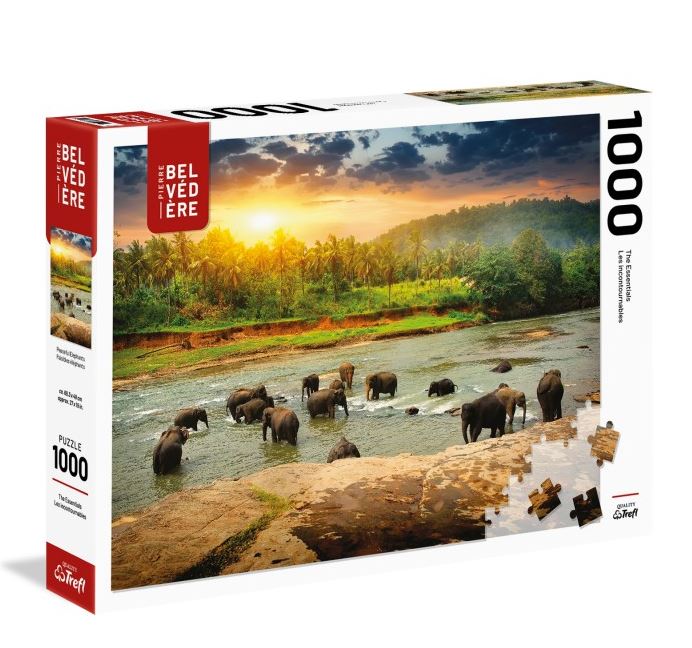 Peaceful Elephants 1000pc