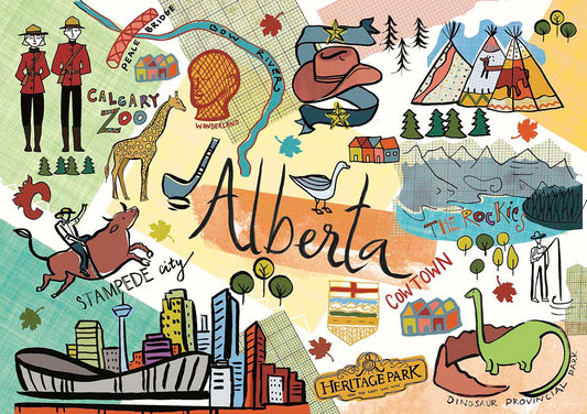 Alberta 1000pc