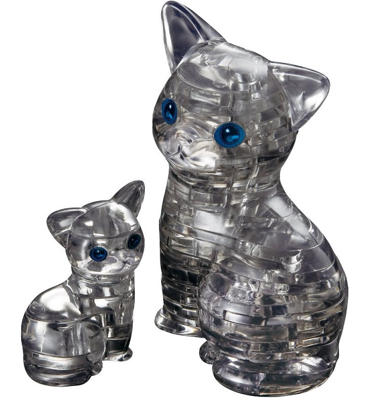 3D Crystal  Cat & Kitten Level 2