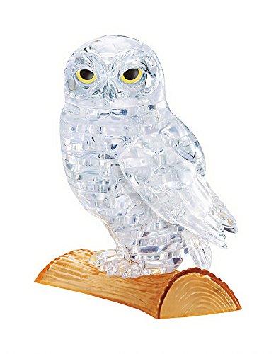 3D Crystal Puzzle White Owl Level 1