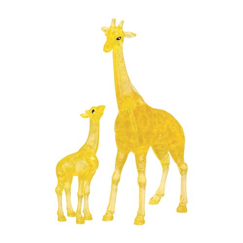3D Crystal Giraffe & Baby Level 1
