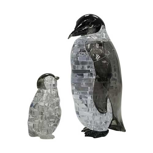 3D Crystal Puzzle Penguin with Baby