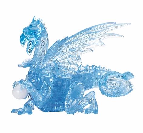 3D Crystal Blue Dragon Level 3