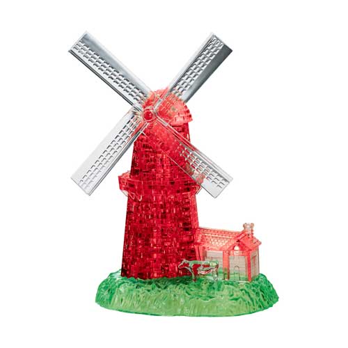 3D Crystal Puzzle Windmill