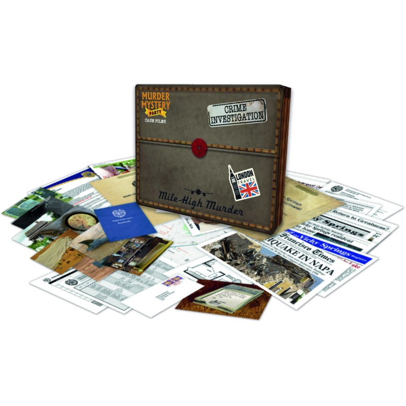 Case File High Res Murder Mystery Party - Case Files - Mile-High – Hobby and Toy Central
