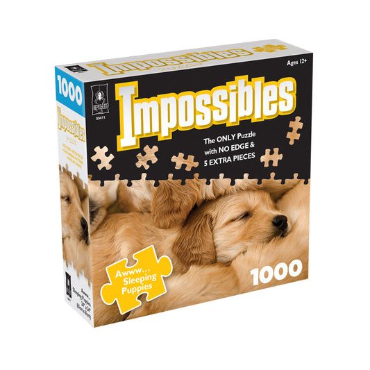 Impossiblles Puzzles Sleeping Puppies 1000pc