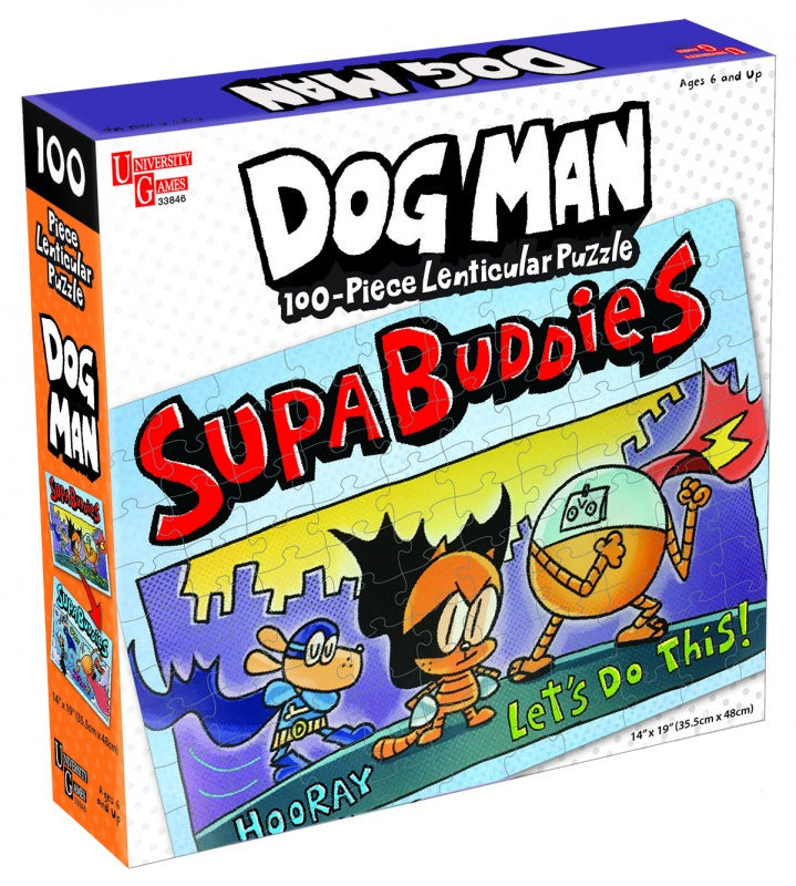 Dog Man Supa Buddies 100pc