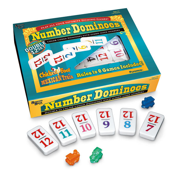 Double 12 Number Dominoes