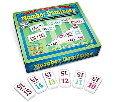 Double 12 Number Dominoes Mexican Train