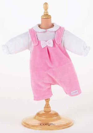 PINK OVERALL OUTFIT 17"