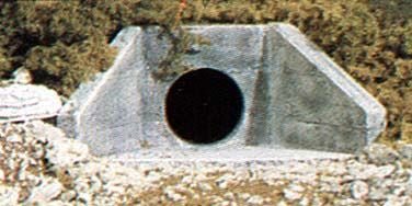 TWO CONCRETE CULVERTS
