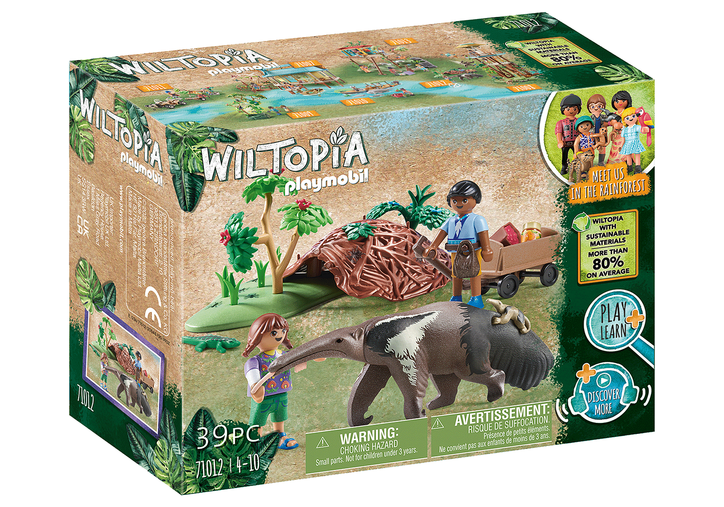 Wiltopia Anteater Care
