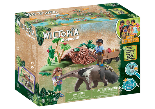 Wiltopia Anteater Care