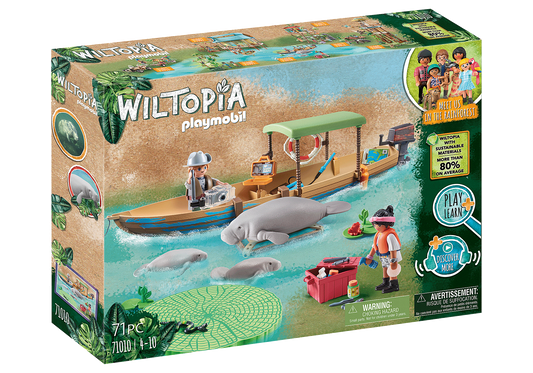 Wiltopia Boat Trip to the Manatee