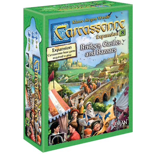 Carcassonne Exp. 8 - Bridges, Castles & Bazaars