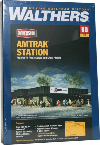 HO Amtrak Station