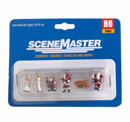 HO Christmas Figures