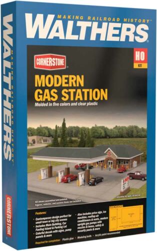 HO Modern Gas Station