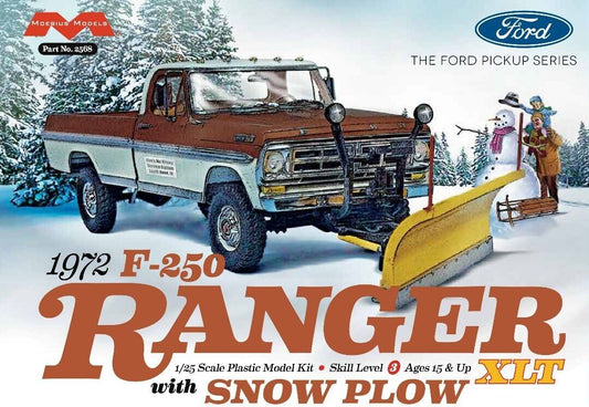 Ford F-250 Ranger with Snow Plow 1972 1/25