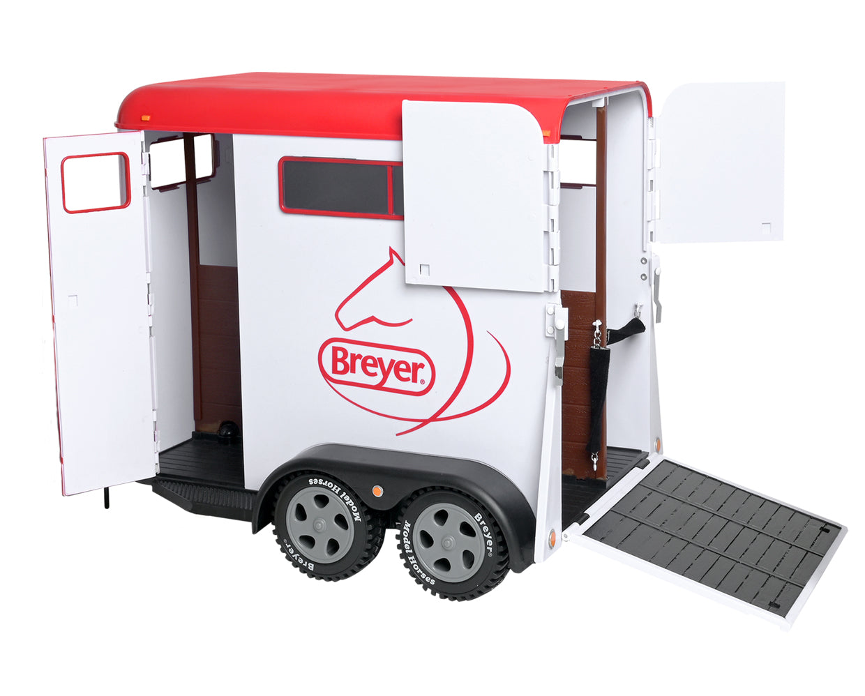 Traditional Two-Horse Trailer 1/9