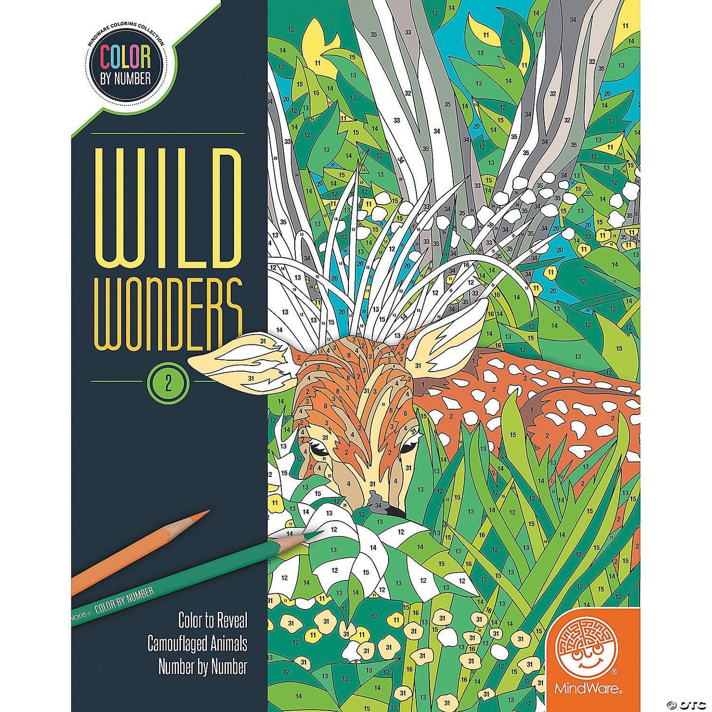 Color By Number Wild Wonders